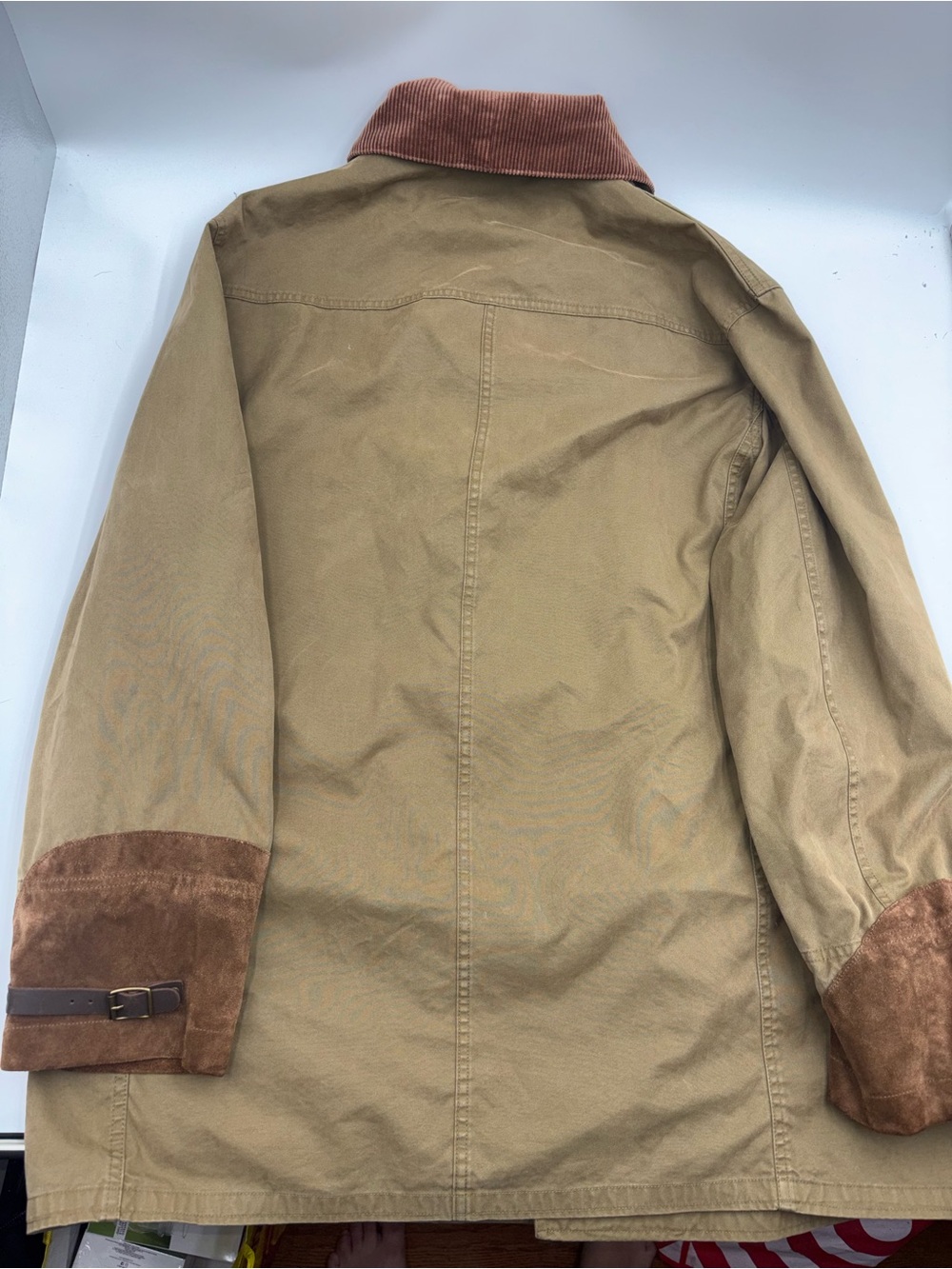 Vintage Rare Polo Ralph Lauren 1980s fireman jacket brown MEDIUM!!! - Picture 12 of 16
